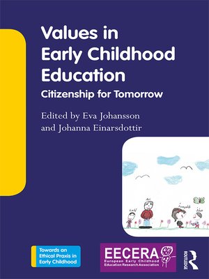 cover image of Values in Early Childhood Education